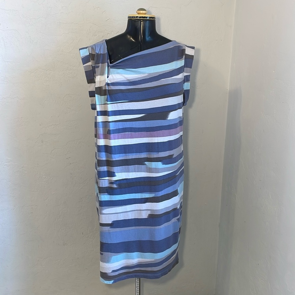Loft Sleeveless Striped Dress